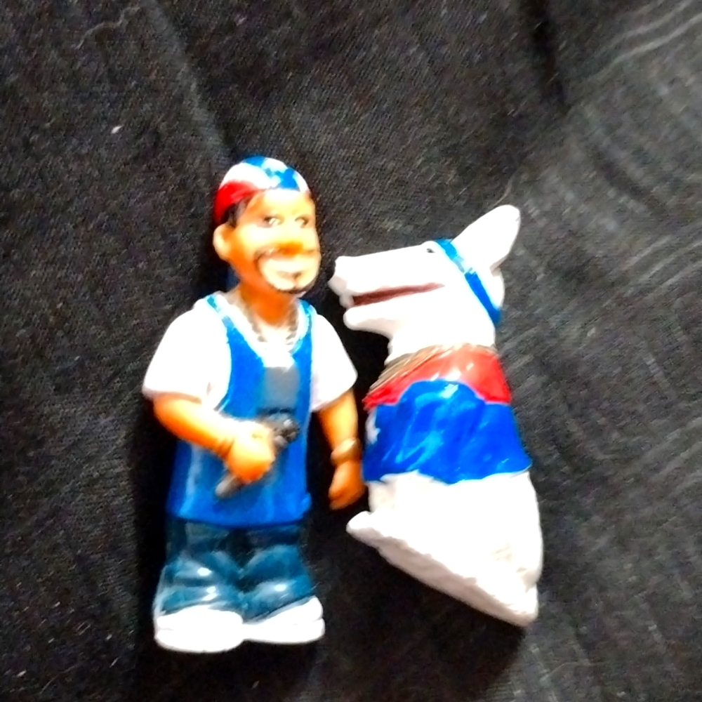 2 Homies. Figure and Dog Playset